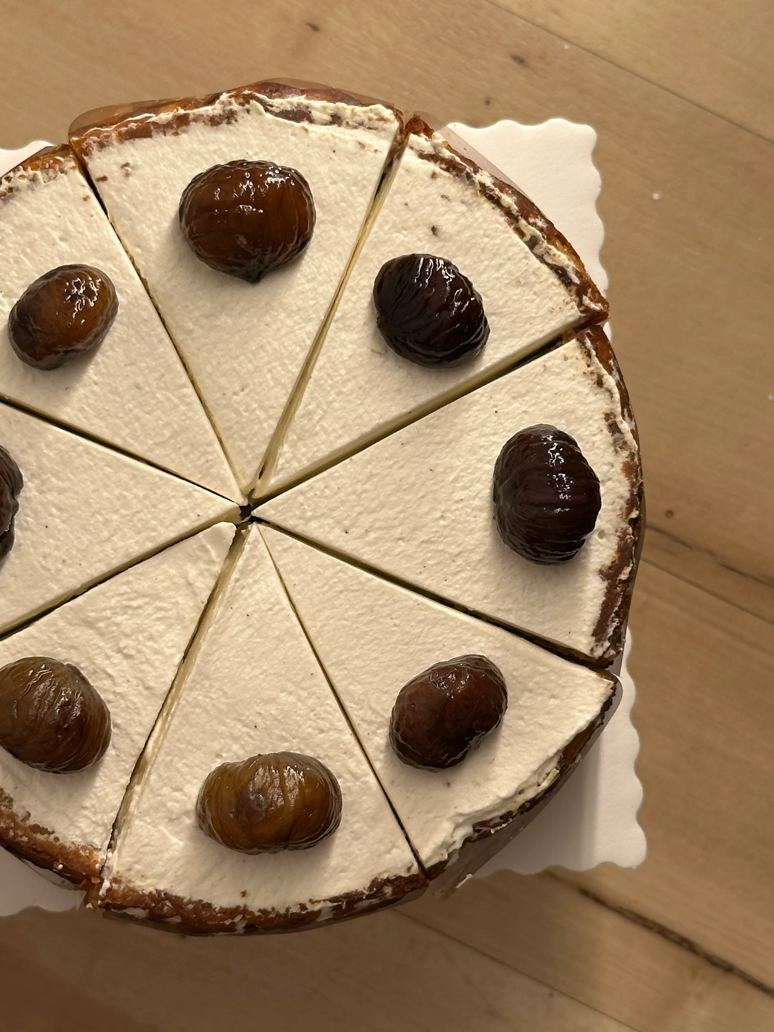 Chestnut Basque Cheesecake